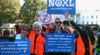 Domestic Workers United, Occupy Wall Street oppose Keystone XL pipeline