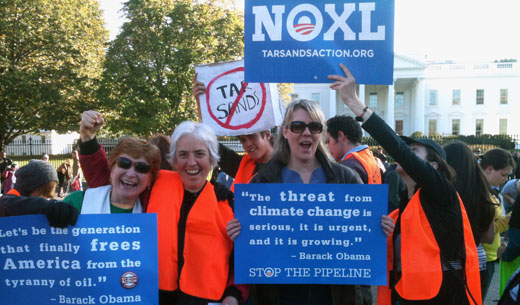 Domestic Workers United, Occupy Wall Street oppose Keystone XL pipeline