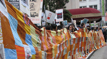 Quilt dramatizes housekeepers’ stories