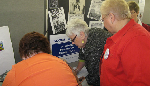 Seniors rally for fairness and dignity