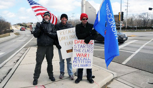 Recall fight makes history in Wisconsin