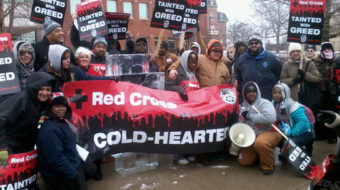 Citing public safety concerns, Red Cross workers strike