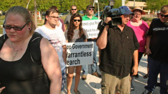 Dallas rally says “Restore the Fourth”
