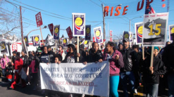 Thousands in Seattle march on MLK Day for $15 wage