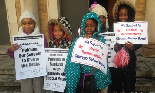 Chicago parents in 160 neighborhoods join teachers in demanding school resources