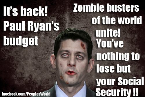 New Ryan budget: “A zombie he won’t let die”