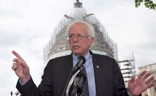Bernie Sanders applauds Greeks for rejecting IMF demands