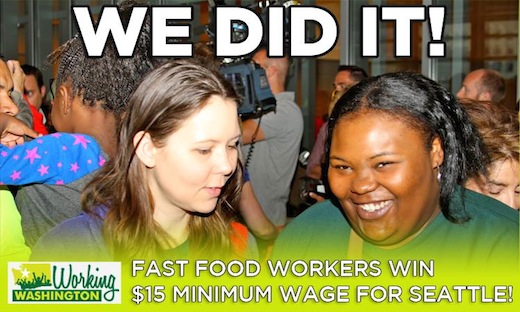 Seattle makes history: Council OKs $15 minimum wage