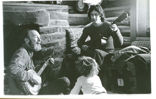 Poem: “Pete Seeger and Arlo Guthrie at Riverfest, St. Paul, Minnesota”
