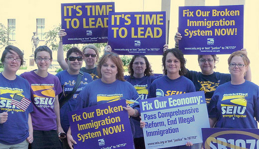 Unions to aim for labor law, immigration reform