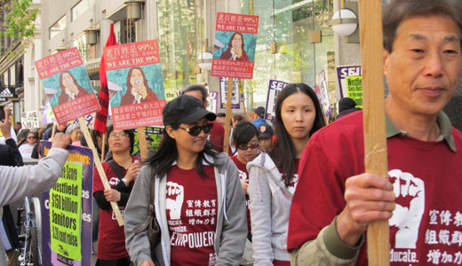 May Day strikes and actions dot the Bay Area