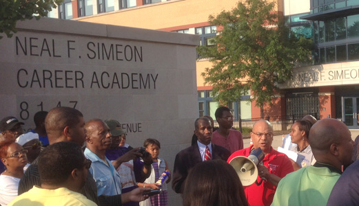 Despite parent protest, Simeon closes electricity-training class