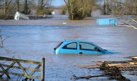 Weathering the floods in England
