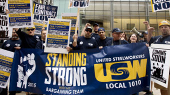 Video: Steelworkers fight for a fair deal