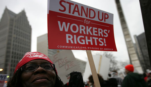 MI unions seek bargaining rights amendment