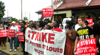 Fast food workers plan civil disobedience as employers “freak out” over NLRB ruling