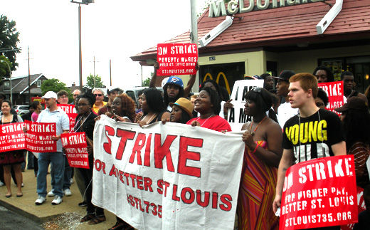 Fast food workers plan civil disobedience as employers “freak out” over NLRB ruling