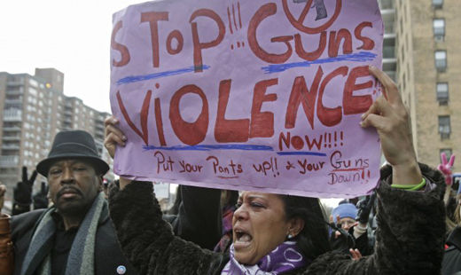 Thousands in Harlem rally against gun violence