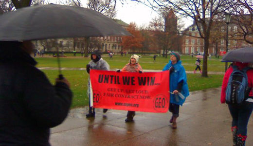 Strike at Illinois campus demands protection of tuition waivers