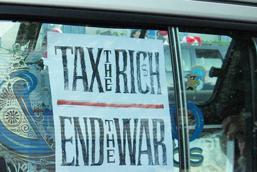 ‘Tax the rich’ gaining support