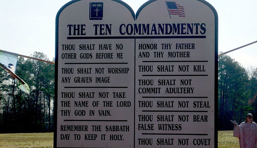 Ten Commandments monument spurs controversy in Oklahoma