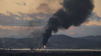 Tesoro forces steelworker confrontation