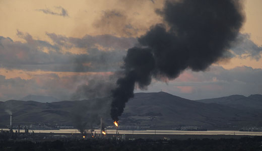 Tesoro forces steelworker confrontation