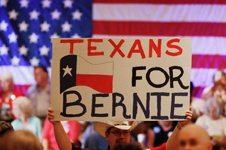 Bernie Sanders uses signatures, not money, to get on Texas ballot