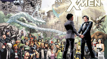 X-Men presents comics’ first interracial gay wedding