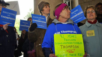 Demonstration demands end to Bloomberg education policies