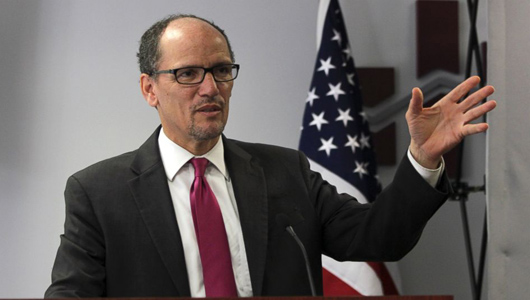 Labor Secretary boosts unions, praises new models of organizing