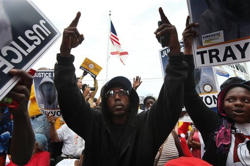 Thousands vow “no justice, no peace” at Sanford rally