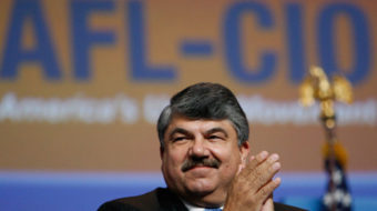 Union leaders give Obama positive reviews except on trade