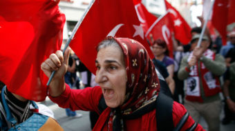 Trade unions join Turkey protests