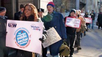 UK general strike gets U.S. solidarity (with video)