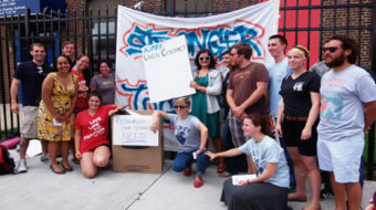 Philadelphia charter school teachers rally for unionization