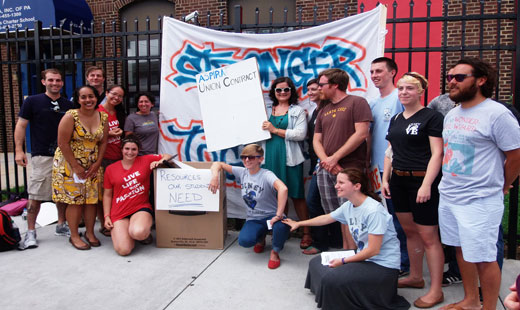 Philadelphia charter school teachers rally for unionization