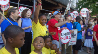 Congress Hotel strikers on 9th anniversary: “We’re not going anyplace”
