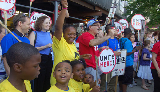 Congress Hotel strikers on 9th anniversary: “We’re not going anyplace”