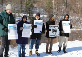 Connecticut activists gather to prevent a climate crime