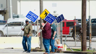 Union oil workers to rally at Shell headquarters