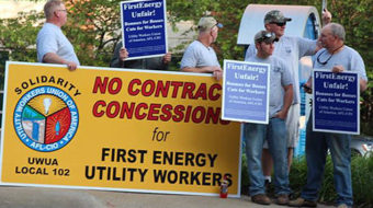 Utility workers say job-killing FirstEnergy could cause another big blackout