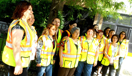 Latina moms in Chicago: “We’re done crying!”