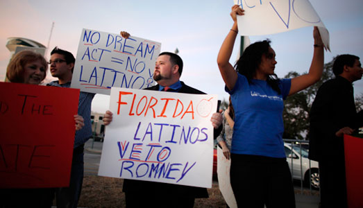 Romney’s win spurs Florida organizing to “pink slip Mitt” in November