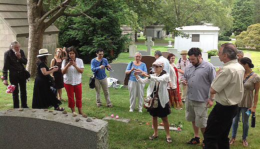 Visit to giant’s gravesite: Vito Marcantonio