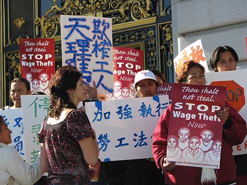 Workers fight back vs. wage theft