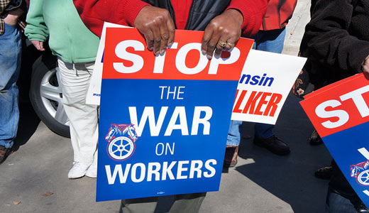 Appeals court reinstates Walker’s entire anti-union law