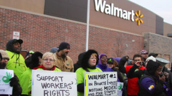 Video: Nationwide actions greet Walmart on Black Friday
