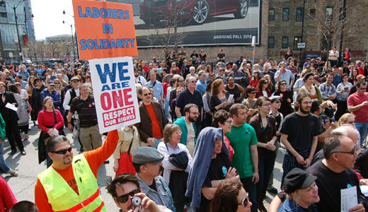 Workers take back May Day