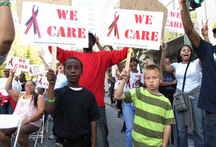 Marchers demand end to deadly gun violence